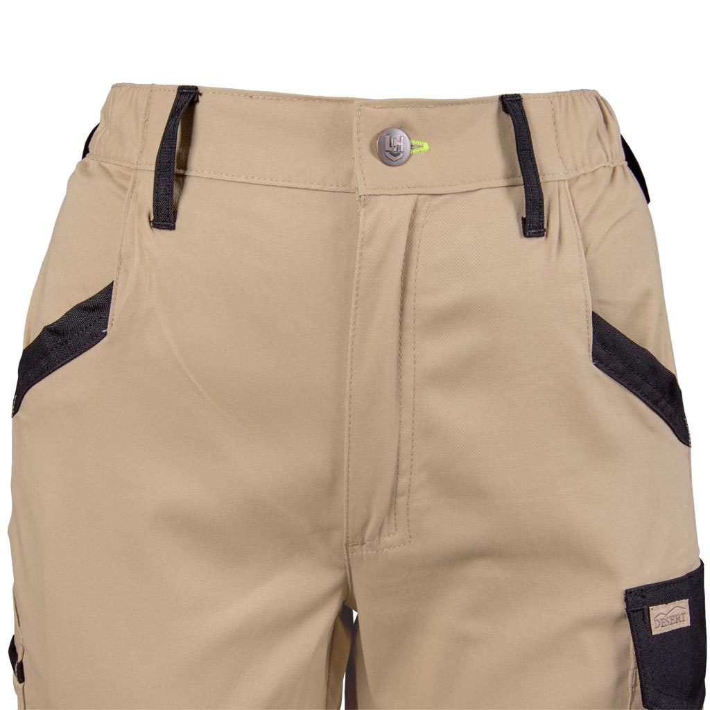 Leber&Hollman SAND BEB dámske kraťasy Beige/Black S-3XL