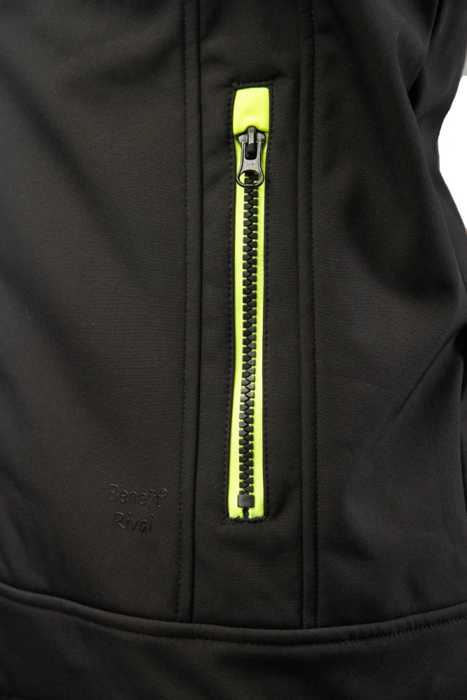 Polstar Seven Kings Rival Softshell vesta Black/Yellow