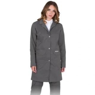 Leber&Hollman LH-WOMCOLER S plášť šedý S-2XL