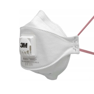 3M 9332+ Aura™ FFP3 s ventilkem
