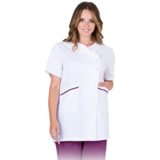 Reis NONA-J WV plášť bílo-fialový S-2XL