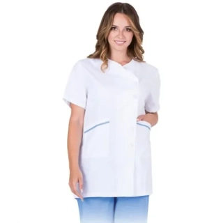 Reis NONA-J WJN plášť bílo-modrý S-2XL