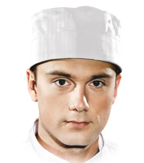 Reis SKULLER W kuchařská čepice bílá