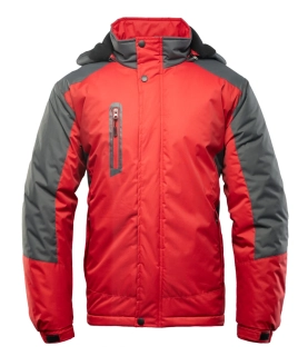 Polstar Benefit TORRO zimní bunda red/gray