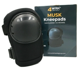 4WRK Chrániče kolen MUSK VN-0200340 černá