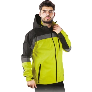 Leber&Hollman PIROL softshellová bunda žlutá