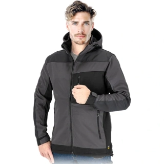 Reis FORECO softshellová bunda černá