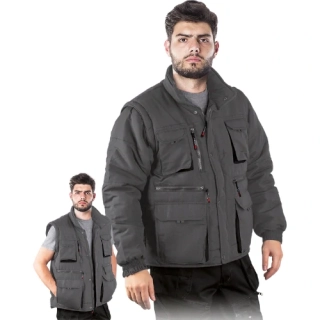 Reis CZAPLA2 2v1 zateplená bunda šedá