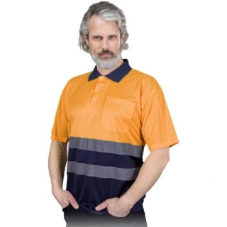 Reis POLO NEO PG výstražné tričko oranžové