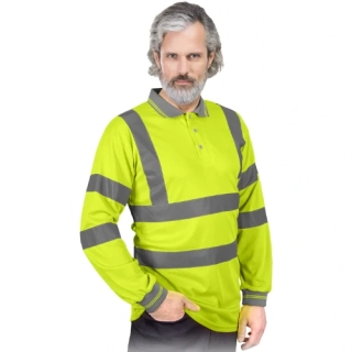 Reis POLO FLUO Y výstražné tričko žluté