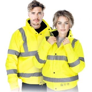 Reis FULSON Winter reflexní bunda žlutá