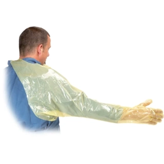 Kruuse RVETO SS Měkké inseminační rukavice zelené 50 KS 95 cm