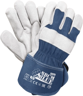Reis RBCMBLUE vyztužené rukavice Blue/Gray 10