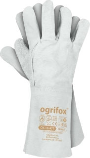 Ogrifox SPARX svářečské rukavice šedé 11