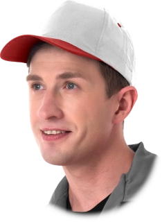 Reis CZ WC Kšiltovka White/Red