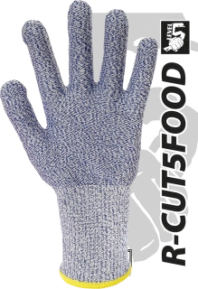 Reis R-CUT5FOODN rukavice Blue/White 8-10