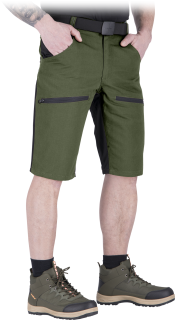 Reis Hobber KHB pánské kraťasy Khaki/Black S-3XL
