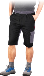 Reis BOMULL BS pánské kraťasy Black/Grey S-3XL