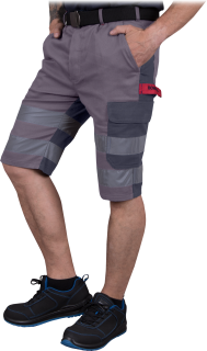 Reis BOMULLX pánské kraťasy Grey S-3XL