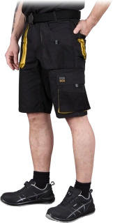 Reis FORECO OD pánské kraťasy Black/Yellow S-3XL