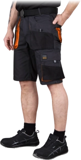 Reis FORECO SBP pánské kraťasy Black/Orange S-3XL