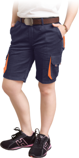 Reis FRAULAND GP dámské kraťasy Blue/Orange S-2XL