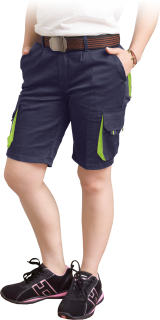 Reis FRAULAND GY dámské kraťasy Blue/Yellow S-2XL