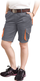 Reis FRAULAND SP dámské kraťasy Grey/Orange S-2XL