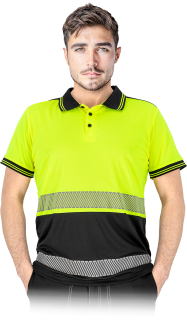 Reis IGUANA YB Polo Triko HI-VIS Yellov/Black
