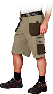 Leber&Hollman FMN BE3 kraťasy Begie/Brown S-3XL