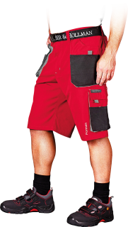 Leber&Hollman FMN CBS kraťasy Red/Black S-3XL