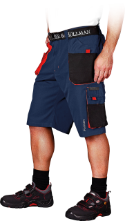Leber&Hollman FMN GBC kraťasy Navy Blue/Red S-3XL