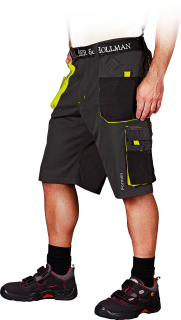 Leber&Hollman FMN SBY kraťasy Black/Yellow S-3XL