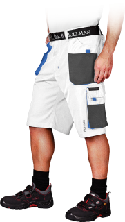 Leber&Hollman FMN WSN kraťasy White/Grey S-3XL