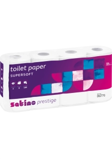 Wepa SATIN PRESTIGE 2V toaletní papír bílý 8 ks