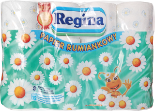 Regina CHAMOMILE PAP12R 3V toaletní papír bílý 12 ks
