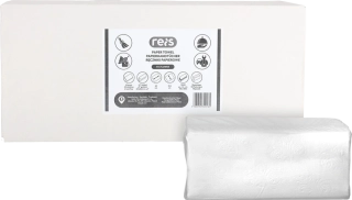 Reis FLOWER 2V papírové ručníky bílé 3000 ks