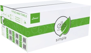 Lamix 2899 ELLIS ECOLINE 150 m 2V papírové ručníky bílé 3000 ks