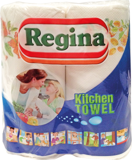 Regina REC papírové utěrky bílé 2 role