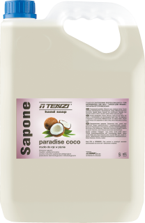 Tenzi SAPONE PC tekuté mýdlo Paradise coco 5L
