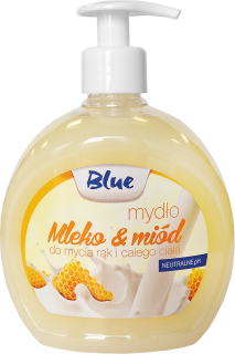 Blue MYD PL tekuté mýdlo Mléko a med 500 ml