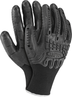 Reis RAPTOR antivibrační rukavice černé 10