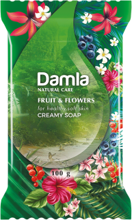 Damla OK jemně krémové mýdlo Ovoce/Květina 100g