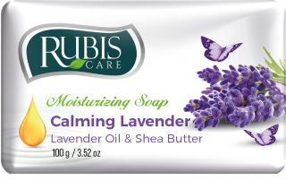 Rubis R-025AV LAV jemné mýdlo Levandule 100g