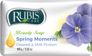 Rubis R-025AV KWLN jemné mýdlo Lněný květ 100g