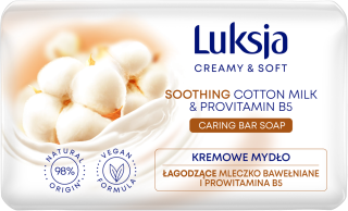 Luksja WORLD krémové mýdlo Bavlníkový květ 90g