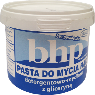 Bhp PAS500 mycí pasta na ruce s glycerinem 500g