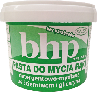 Bhp PAS500-SICER mycí pasta na ruce s abrazivem 500g