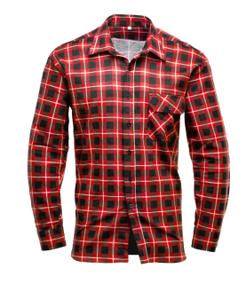 Polstar BONO LUX košile s dlouhým rukávem červená