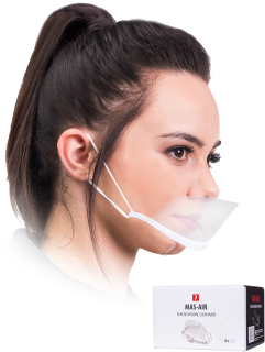 Reis MAS AIR ochranná maska čirá 10 Ks